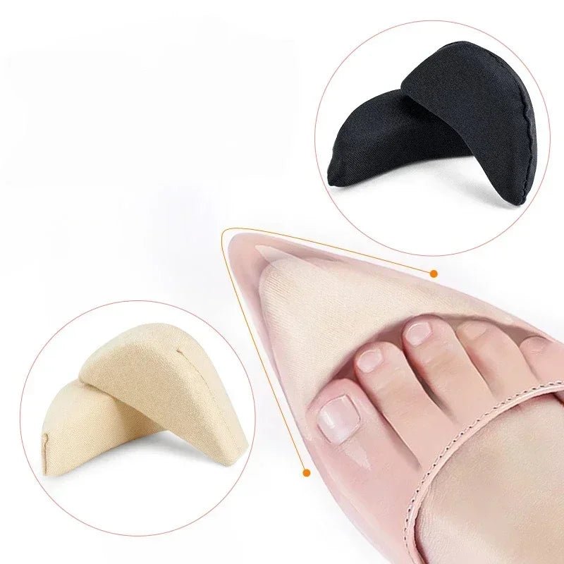 Sponge Forefoot Insert Pads Women Pain Relief High Heel Insoles Reduce Shoes Size Filler Protector Adjustment Shoe Accessories - Ammpoure Wellbeing