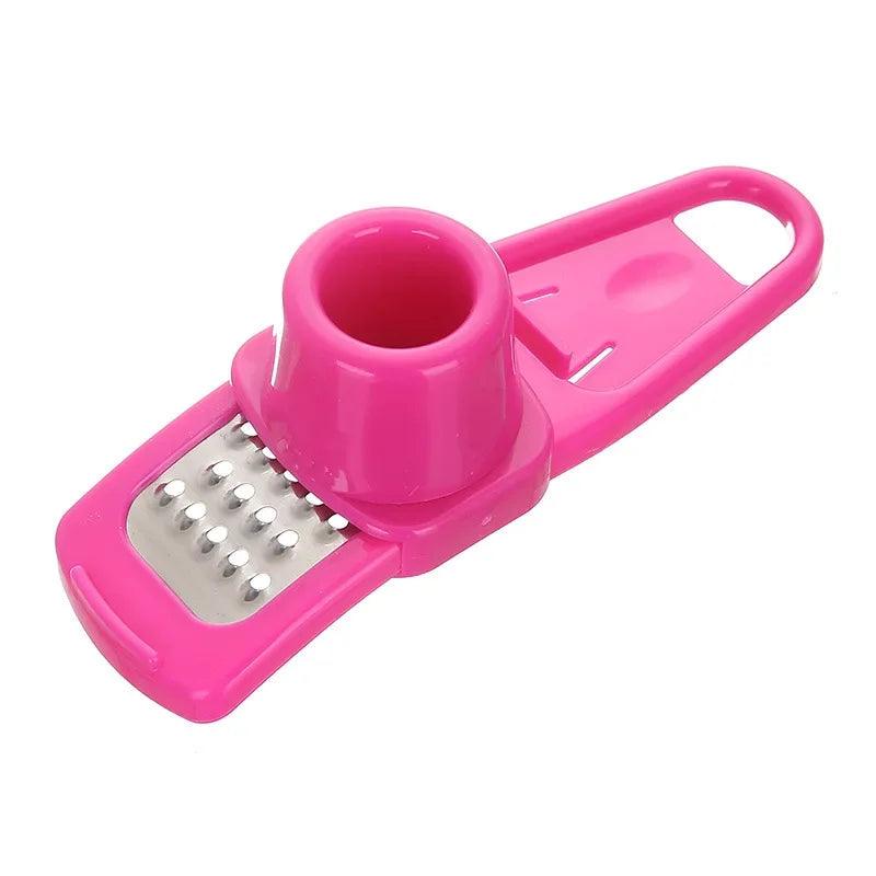 Stainless Steel Garlic Press Crusher Manual Garlic Mincer Chopping Garlic Tool Fruit Vegetable Tools Kitchen Accessories Gadget - Ammpoure Wellbeing