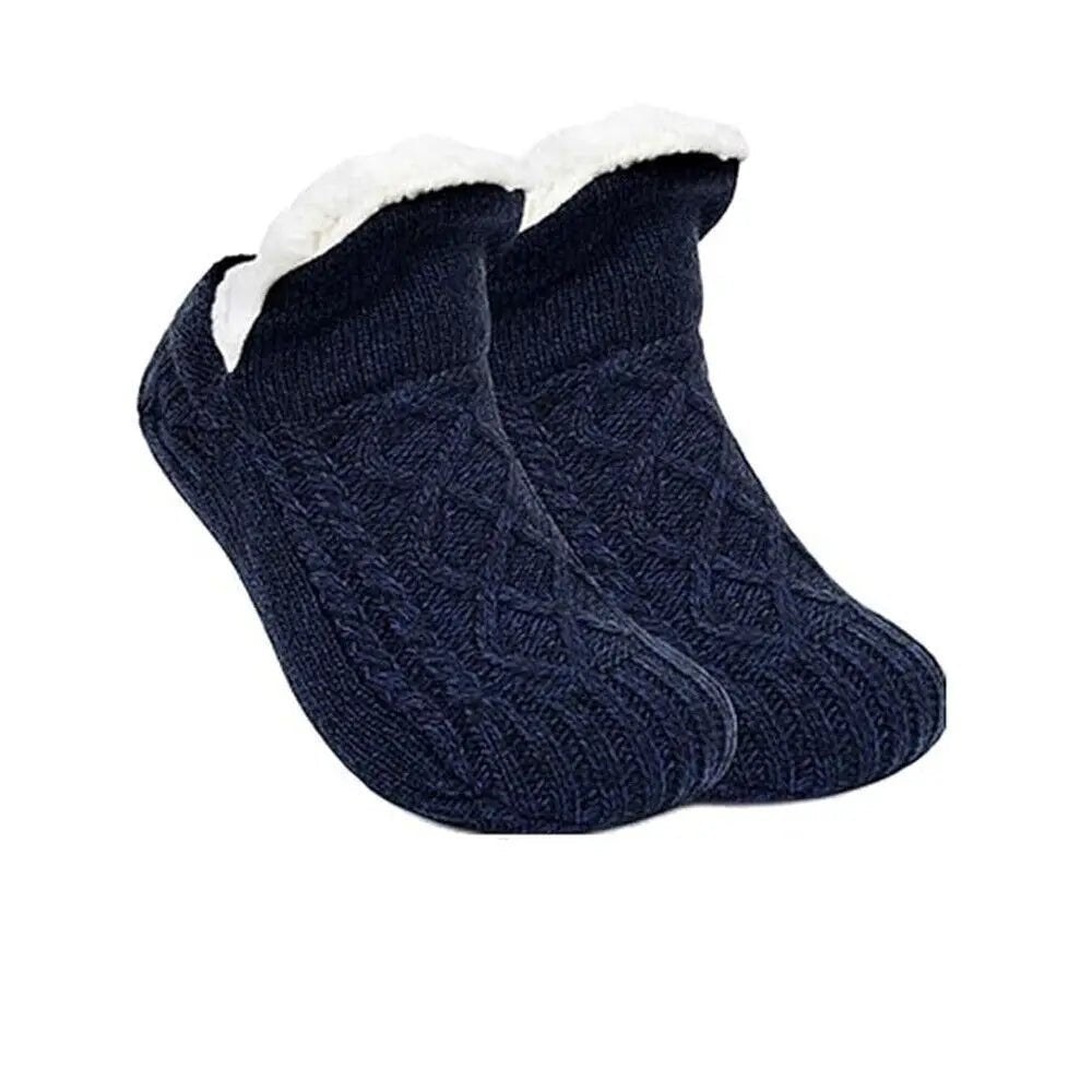 Super Warm Winter Non - slip Floor Socks Women Men Snow Socks Sleep Carpet Socks Slippers Socks Women Velvet Boot Unsiex Home Wear - Ammpoure Wellbeing