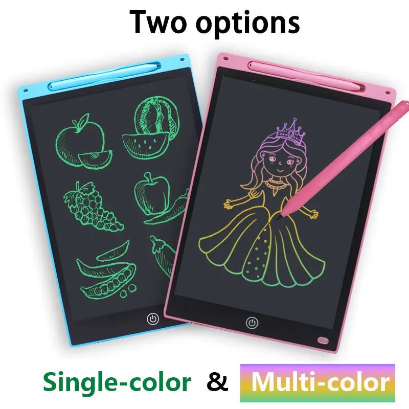 Tablets Electronic Handwriting Pad 12 inch Writing Board Drawing Tablet LCD Screen Writing Tablet Digital Graphic Toys for child - Ammpoure Wellbeing