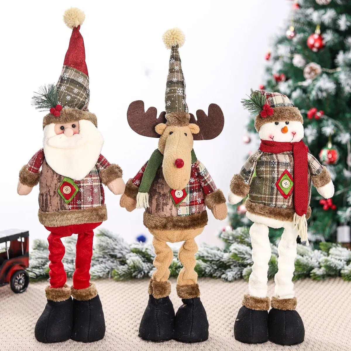 Telescopic Christmas Doll Merry Christmas Decorations For Home 2024 Christmas Ornament Xmas Navidad Noel Gifts New Year 2025 - Ammpoure Wellbeing