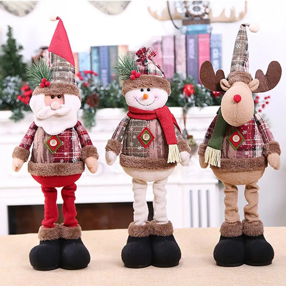 Telescopic Christmas Doll Merry Christmas Decorations For Home 2024 Christmas Ornament Xmas Navidad Noel Gifts New Year 2025 - Ammpoure Wellbeing