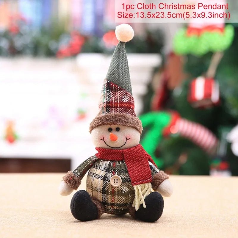 Telescopic Christmas Doll Merry Christmas Decorations For Home 2024 Christmas Ornament Xmas Navidad Noel Gifts New Year 2025 - Ammpoure Wellbeing