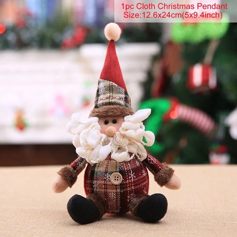 Telescopic Christmas Doll Merry Christmas Decorations For Home 2024 Christmas Ornament Xmas Navidad Noel Gifts New Year 2025 - Ammpoure Wellbeing