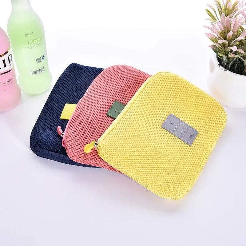 Travel Accessory Cable Bag Portable Digital USB Electronic Organizer Gadget Case Travel Cellphone Charge Mobile Charger Holder - Ammpoure Wellbeing