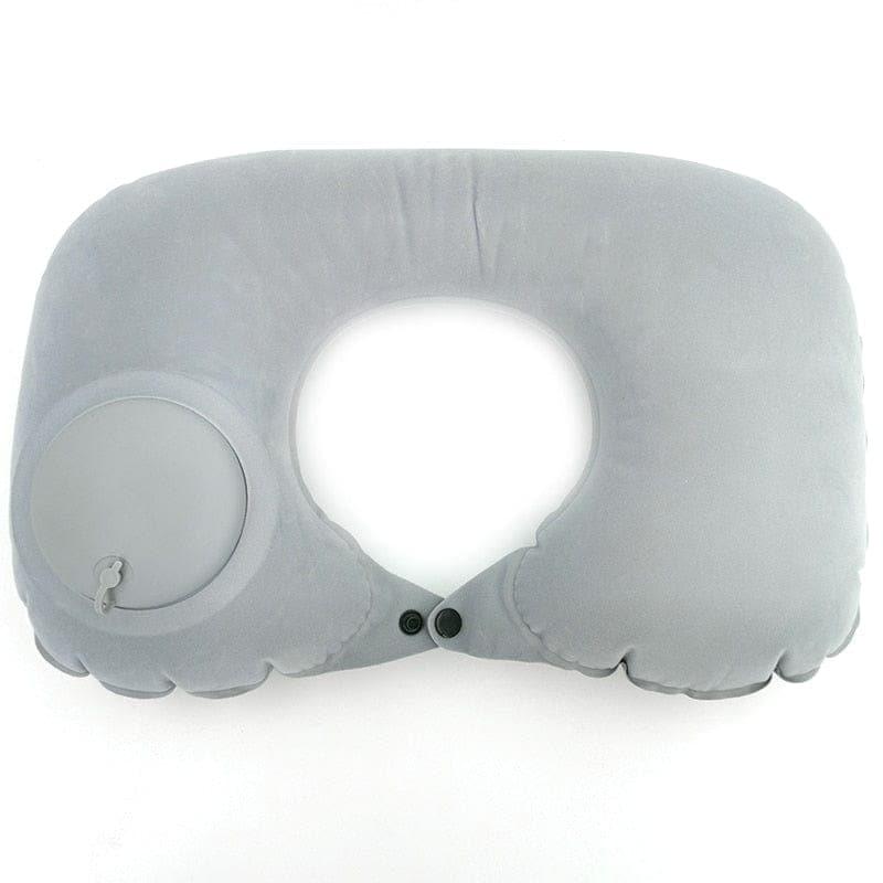 Travel Pillows Airplanes Inflatable Super Light Portable Neck Pillow U - Shape Automatic Inflatable Cervical Vertebr Pillow - Ammpoure Wellbeing