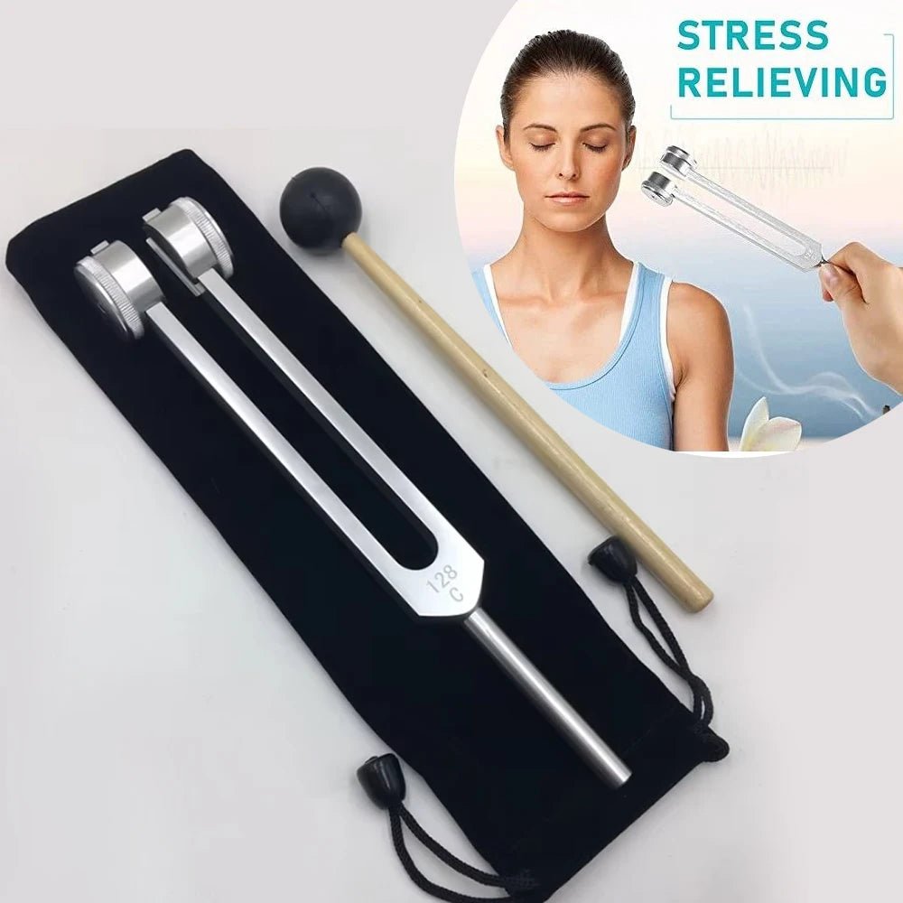 Tuning Fork Aluminum Alloy Sensory Activator For Healing stress relief health care - Ammpoure Wellbeing