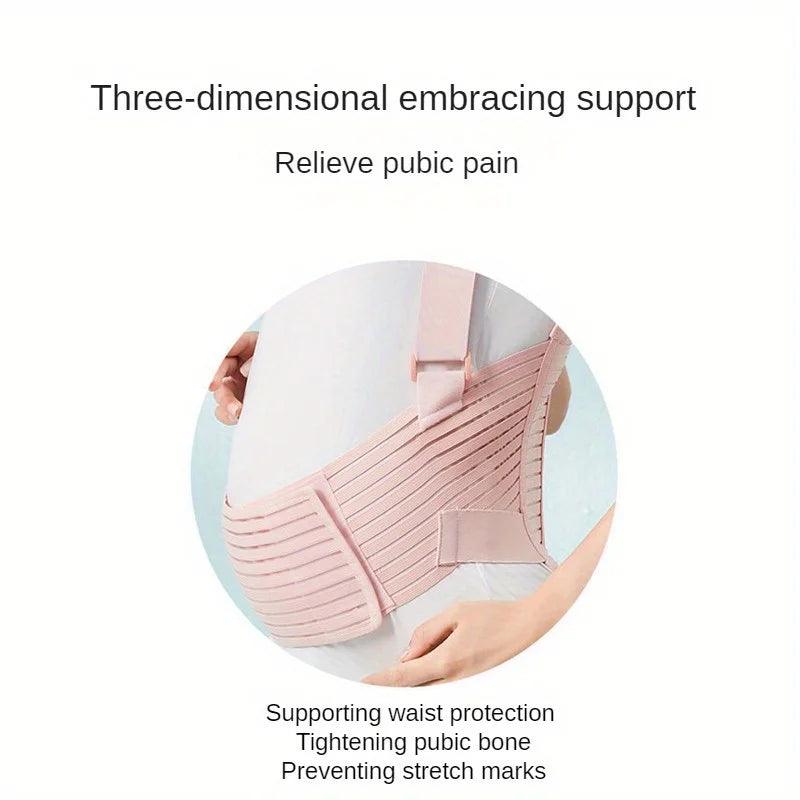 Ultra Breathable Maternity Belly Band Thin Tummy Tow Pouch Relief Maternity Belly Band - Ammpoure Wellbeing