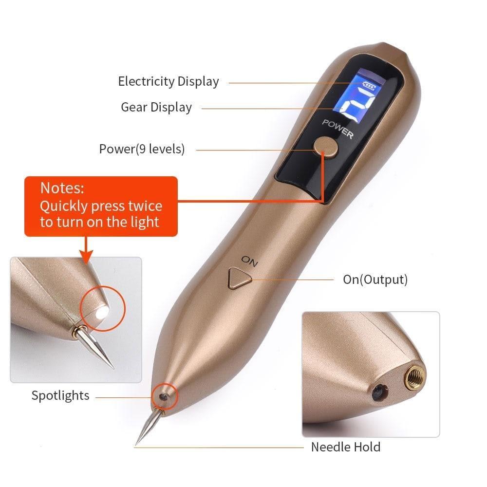 Upgraded 9 Level LCD Dark Spot, Tattoo Laser Remover - Ammpoure Wellbeing