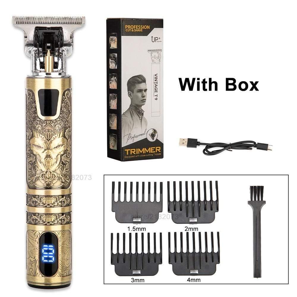 Upgraded Mens Hair, Beard Clippers (with LCD option) - Ammpoure Wellbeing