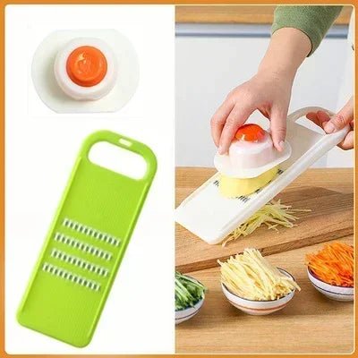 Vegetable Grater Potato Grid Slicer Corrugated Net Chopper Cutter Wave knife Chipper Salad Kitchen Shredder Peeler Masher - Ammpoure Wellbeing