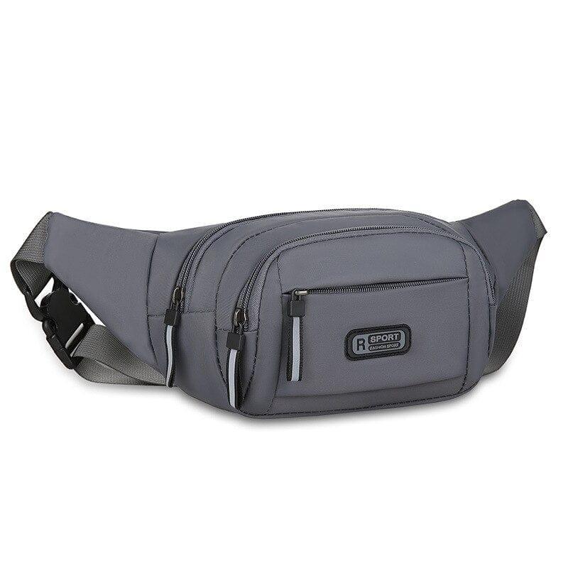 Waist Bag Men's Sports Mobile Phone Bag Women's Waterproof Running Messenger Business Cashier Wallet Large - capacity Chest Bag - Ammpoure Wellbeing