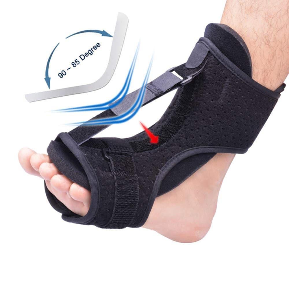 Wholesale UK Adjustable UK Plantar Fasciitis Night Use Foot Splint Drop Orthotic Stabilizer Brace Elastic Care Tools Lightweigh Improve Gait Bulk - Ammpoure Wellbeing