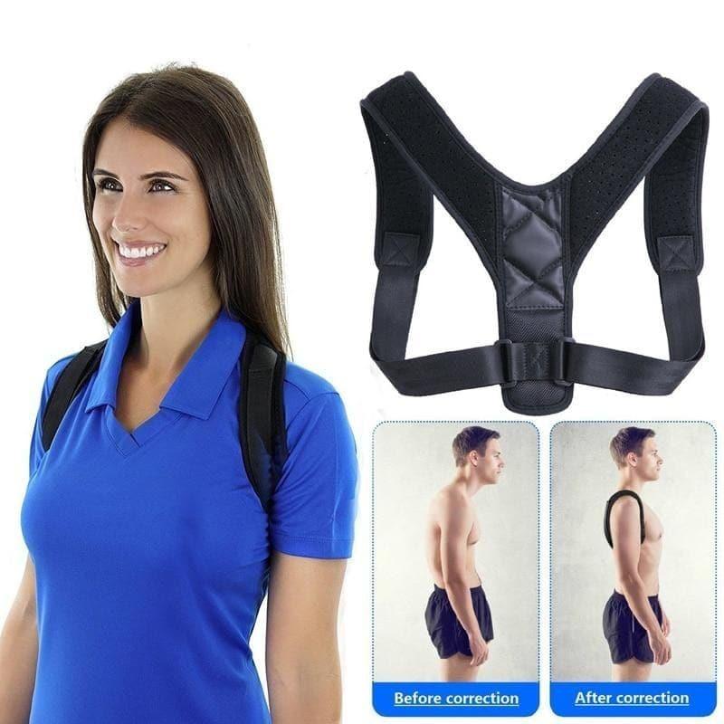 Wholesale UK Back Support Adjustable Posture Corrector Belt for Men and Women UK Bulk - Ammpoure Wellbeing