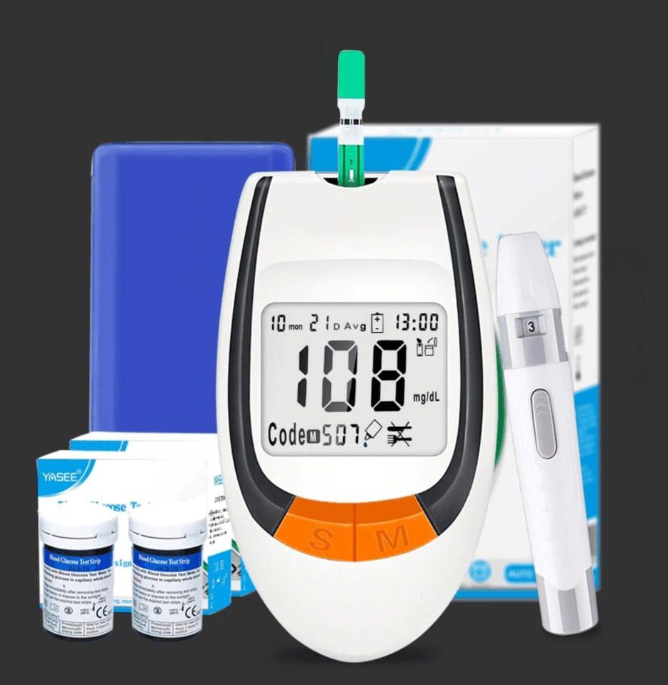 Wholesale UK Digital blood glucose meter monitor UK one touch select - non invasive Bulk - Ammpoure Wellbeing