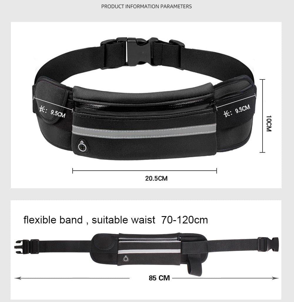 Wholesale UK Running Bag Women Waist bag Belt bag Men Sports Fanny Pack Mobile Phone Bag Gym Running Cell Phone Jogging Run Cycling Bag Bulk - Ammpoure Wellbeing